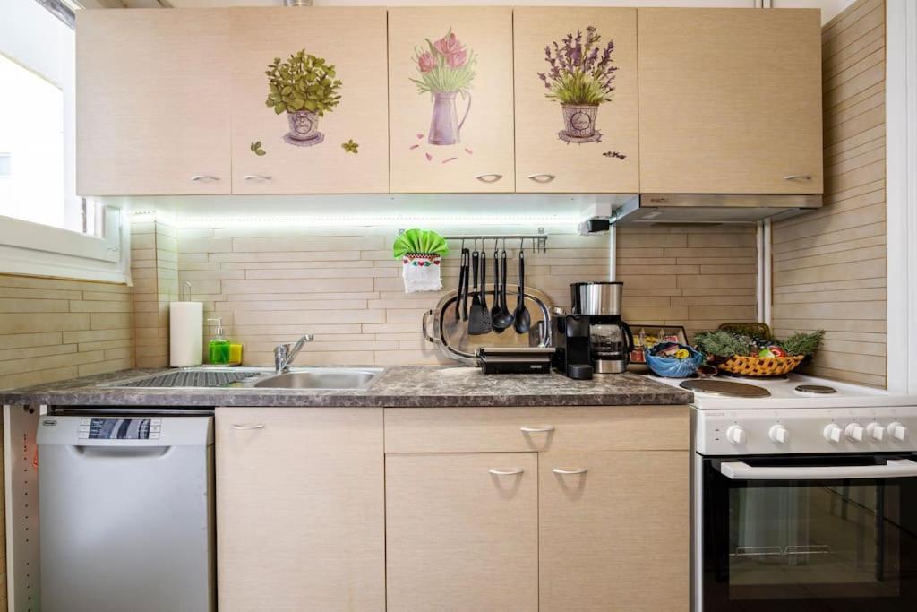 Athens Paradise Cozy 53 Sqm Apartament Near To Metro Exterior photo
