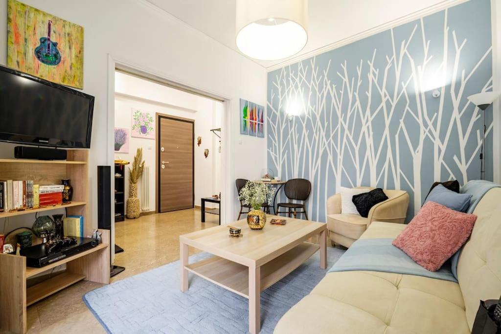 Athens Paradise Cozy 53 Sqm Apartament Near To Metro Exterior photo
